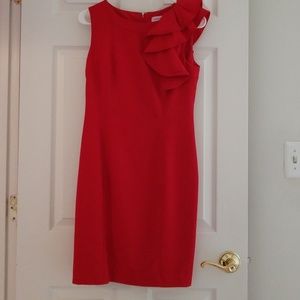 Calvin Klein Red Dress